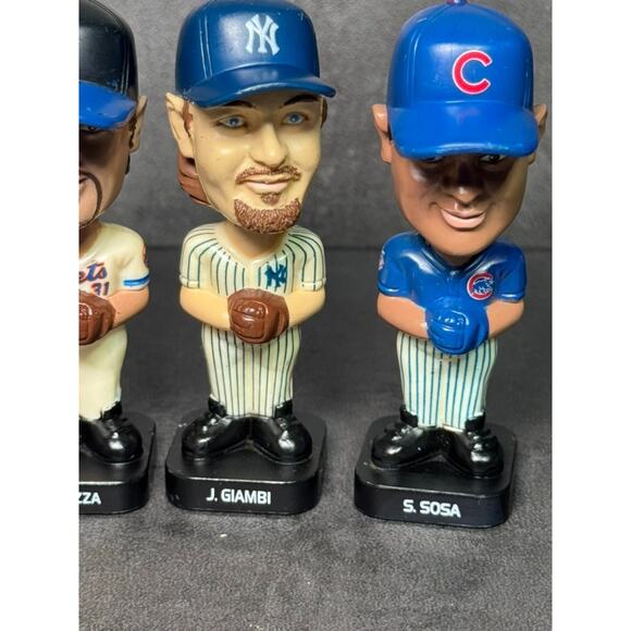 MLB Fotoball 3" Baseball Bobblehead Sosa, Rodriguez, Giambi, Piazza - Picture 3 of 6